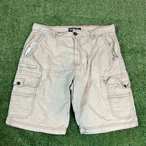 Iron-ic Men's Tan and Cream Shorts